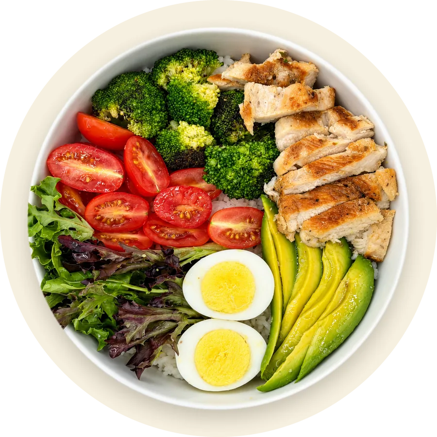 VIVA Golden Golden Chicken Bowl from VIVA Bowls in Miami